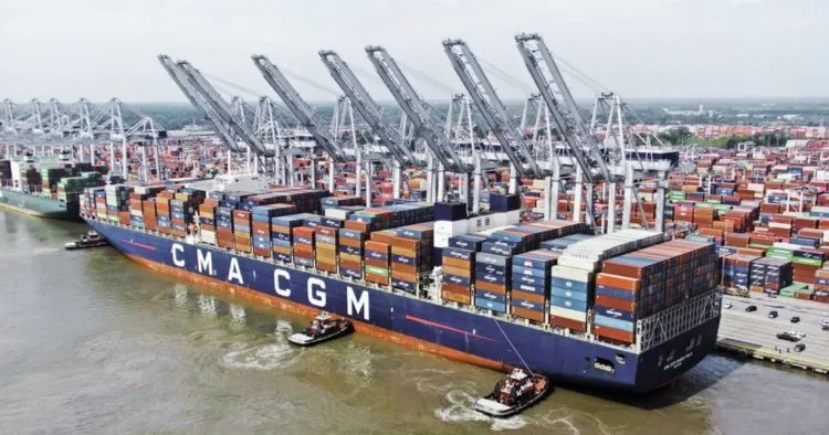 CMA CGM ship